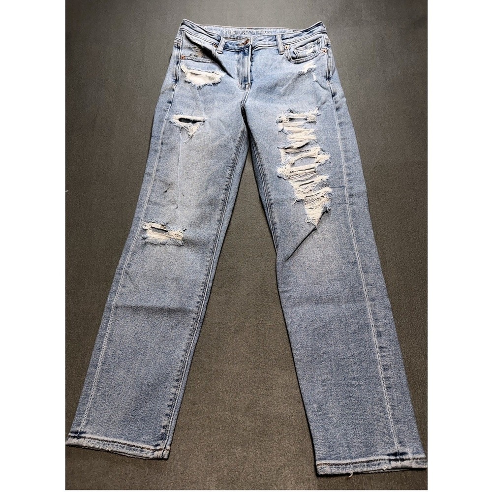 American Eagle outfitters Stretch Mom Jean size  0 Regular denim Women jeans